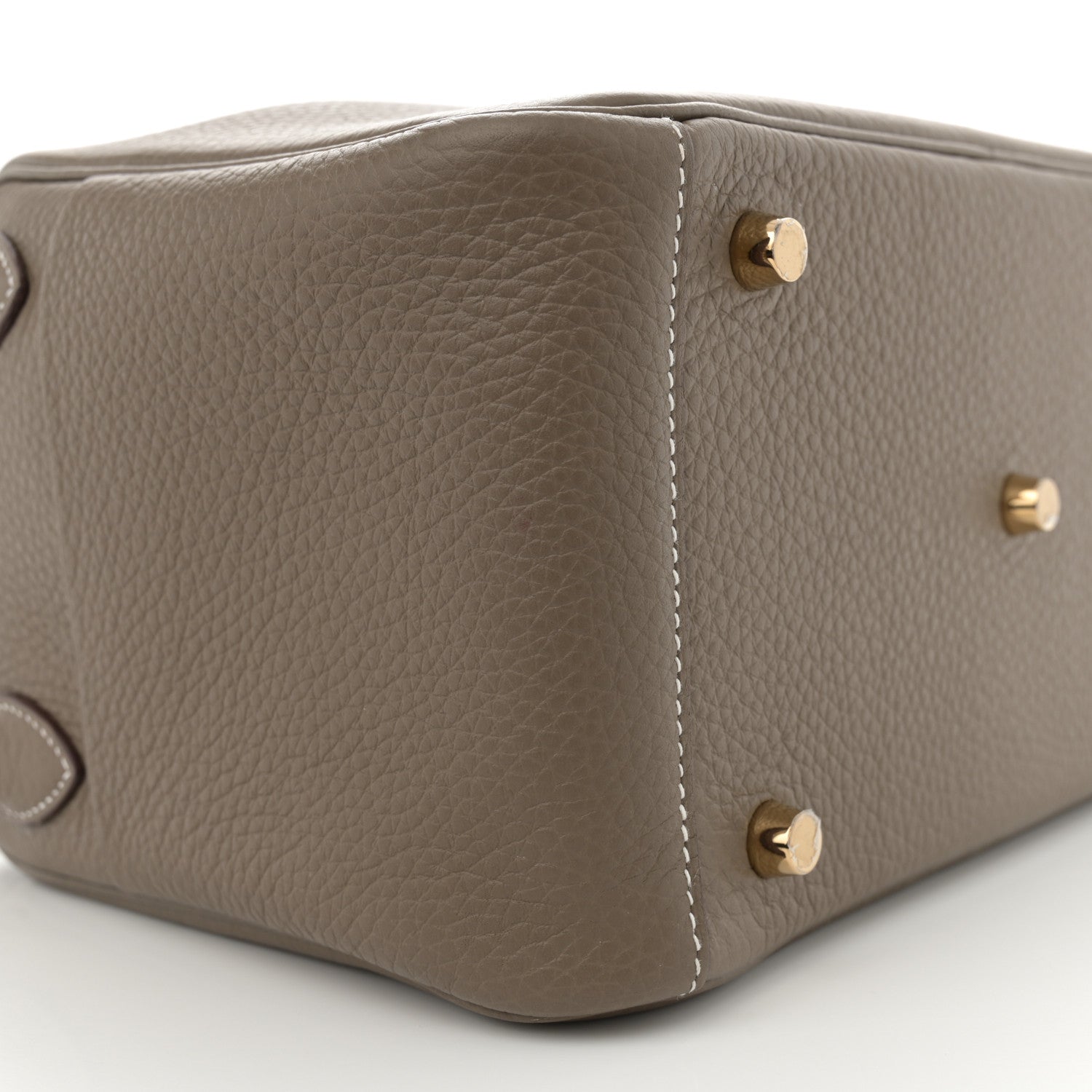 Hermes Taurillon Clemence Lindy 26 Etoupe 9 of 11