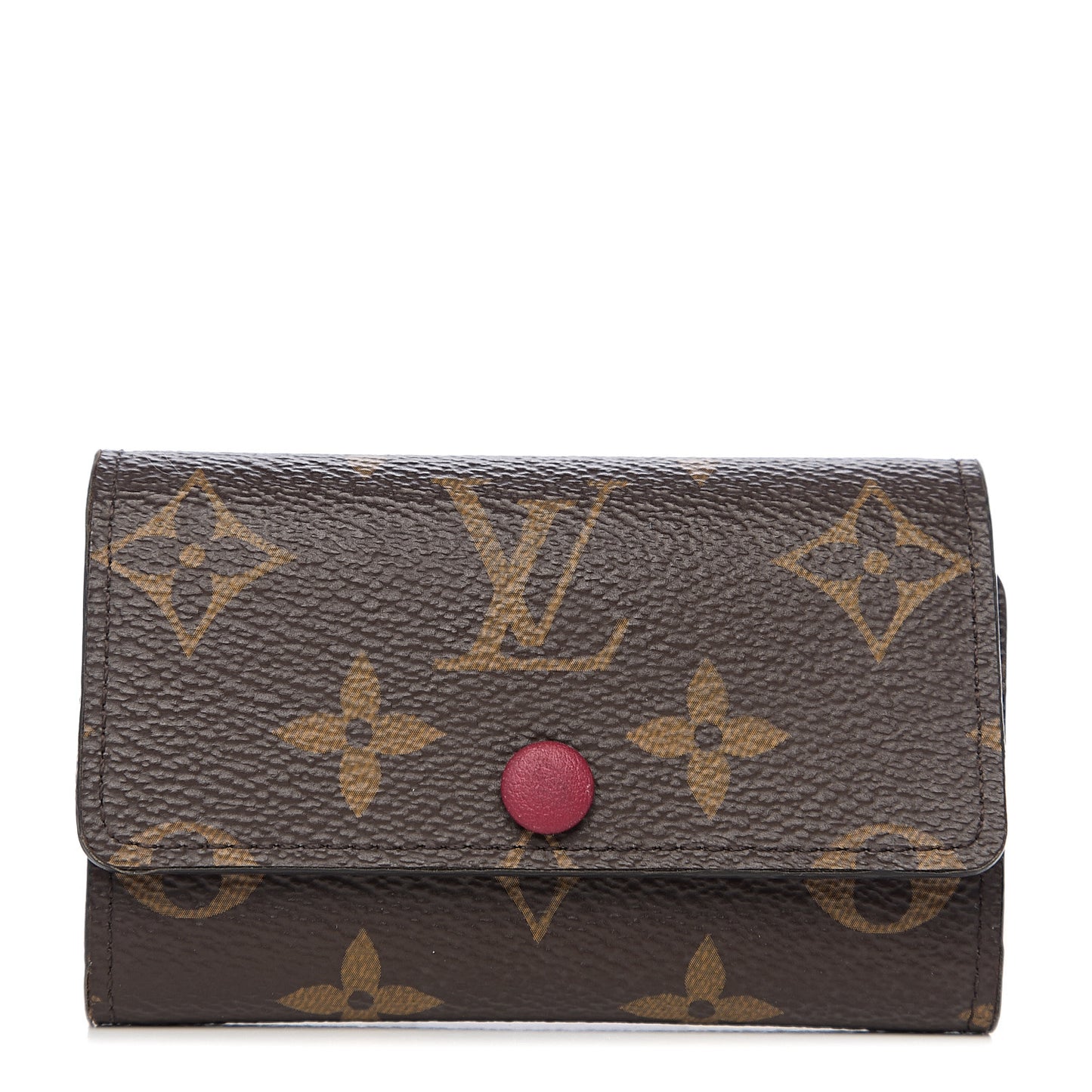 Monogram 6 Key Multicles Holder Fuchsia