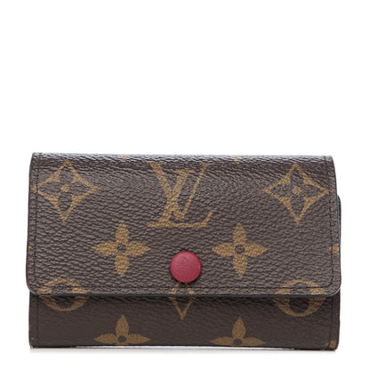 Louis Vuitton Monogram 6 Key Multicles Holder Fuchsia 1 of 5