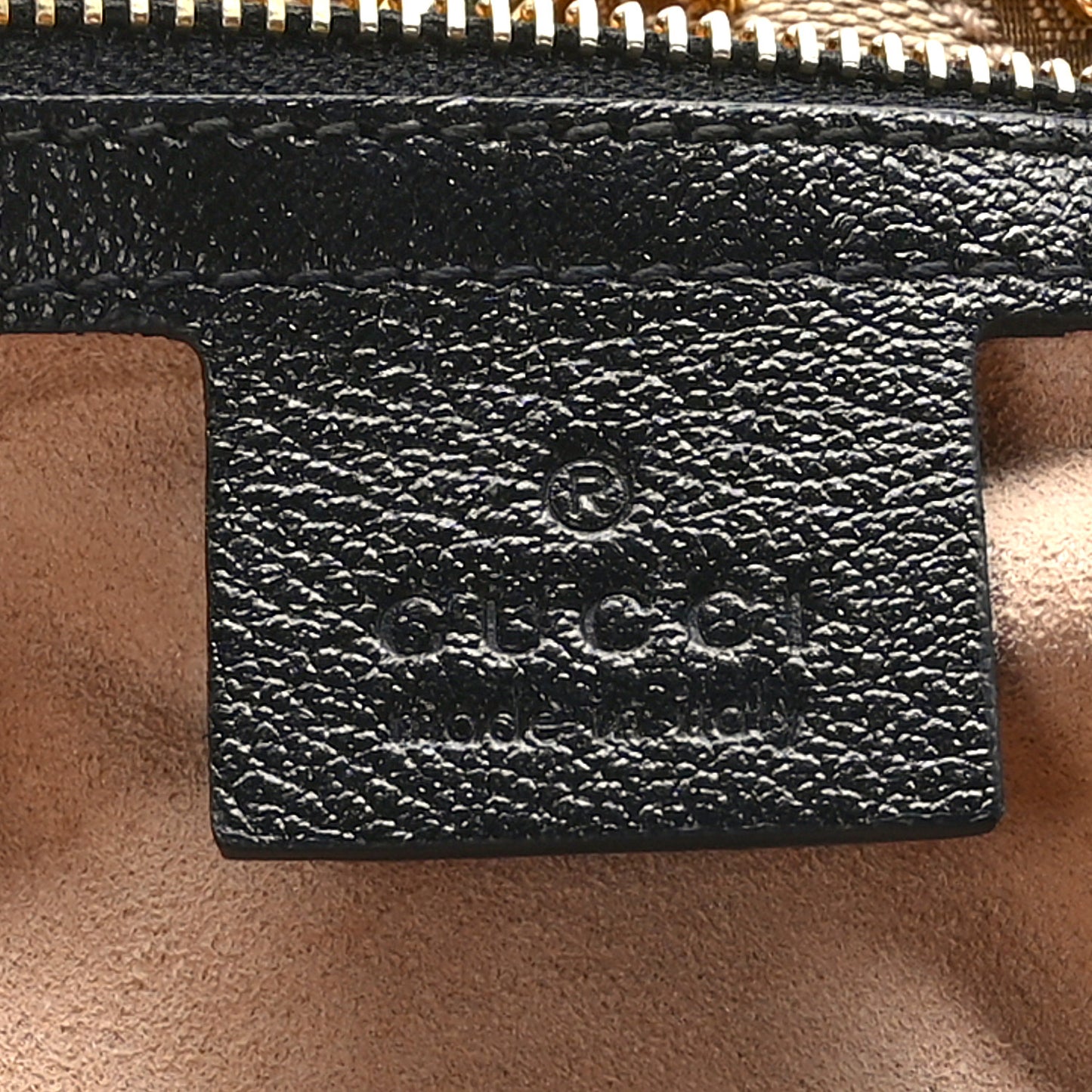 Monogram Matelasse Diagonal Small GG Marmont Shoulder Bag Beige Black
