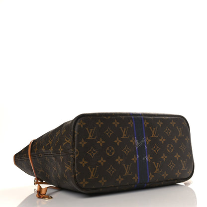 Louis Vuitton Monogram My LV Heritage Neverfull MM Voilet Black 3 of 13