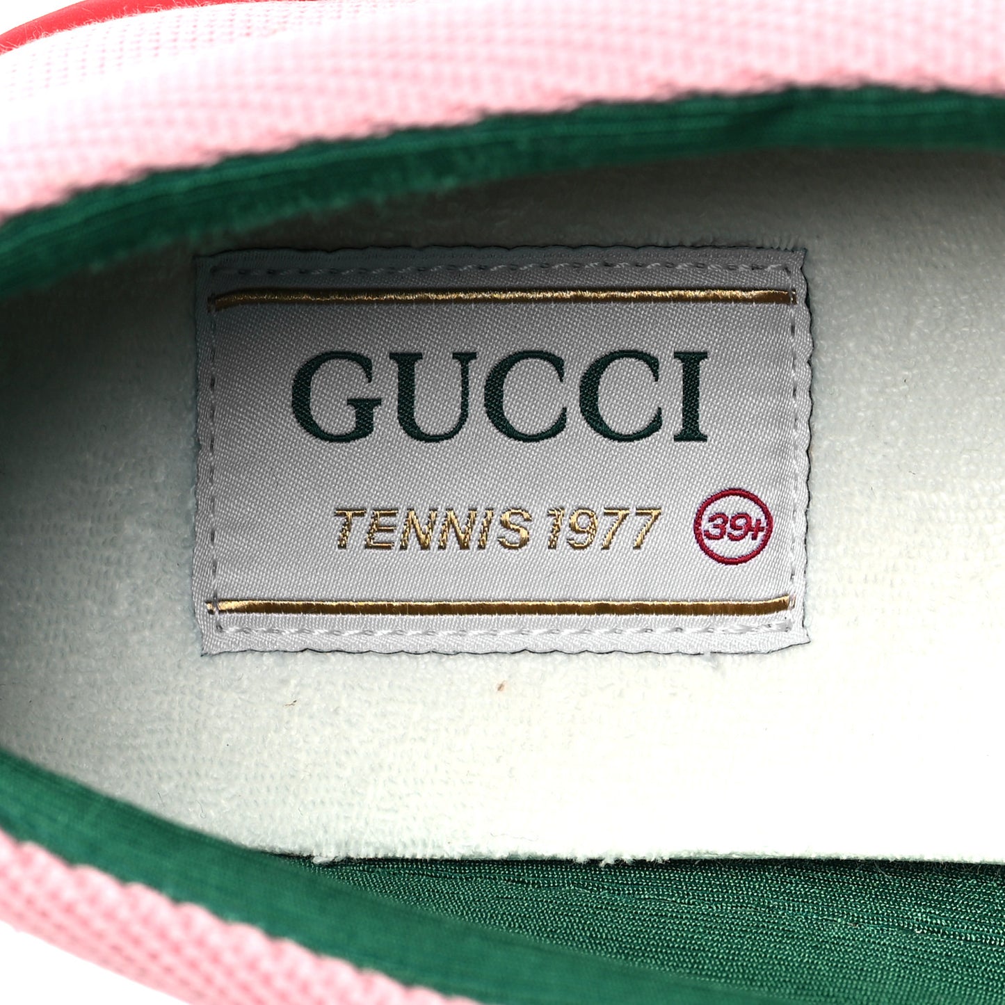 Old Tennis Tweed Womens 1977 Tennis Slip On 30mm Sneakers 39.5 Wild Rose Mystic White