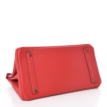 Hermes Togo Birkin 35 Rouge Casaque 5 of 33