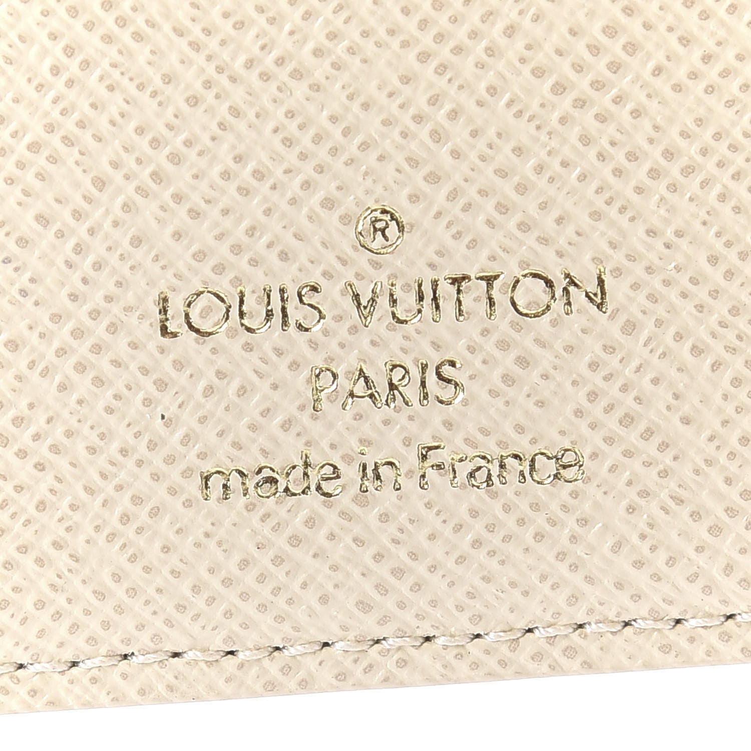 Louis Vuitton Damier Ebene Trunk Small Ring Agenda Cover White 7 of 10