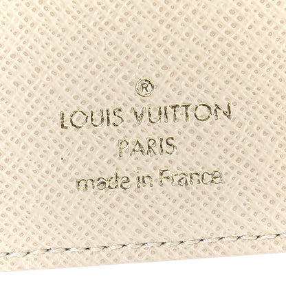 Louis Vuitton Damier Ebene Trunk Small Ring Agenda Cover White 7 of 10