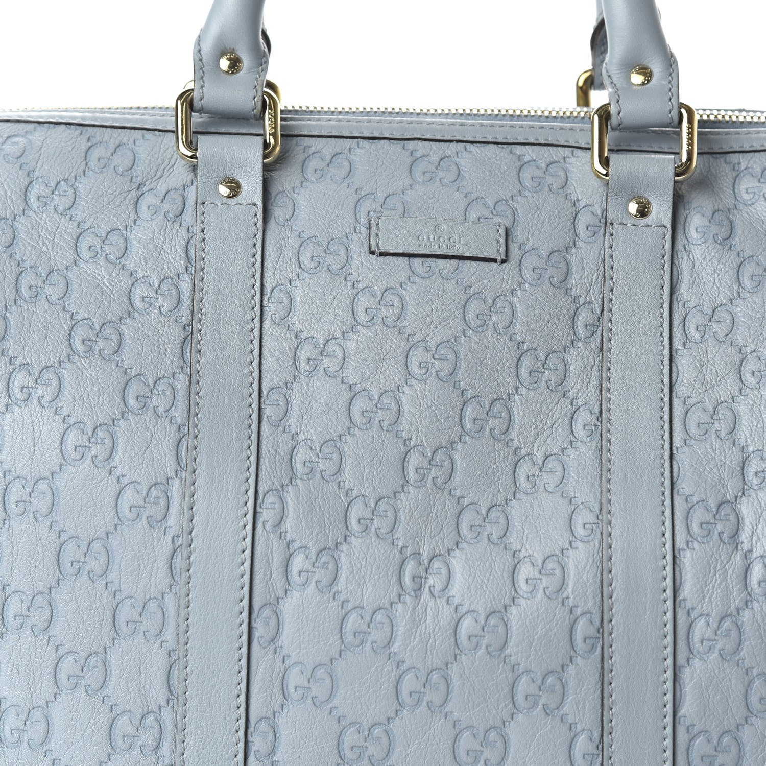 Gucci Guccissima Medium Joy Boston Light Blue 10 of 10
