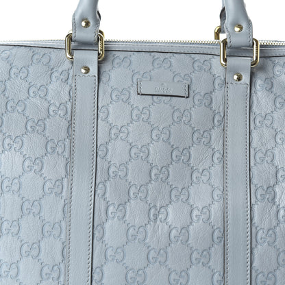 Gucci Guccissima Medium Joy Boston Light Blue 10 of 10