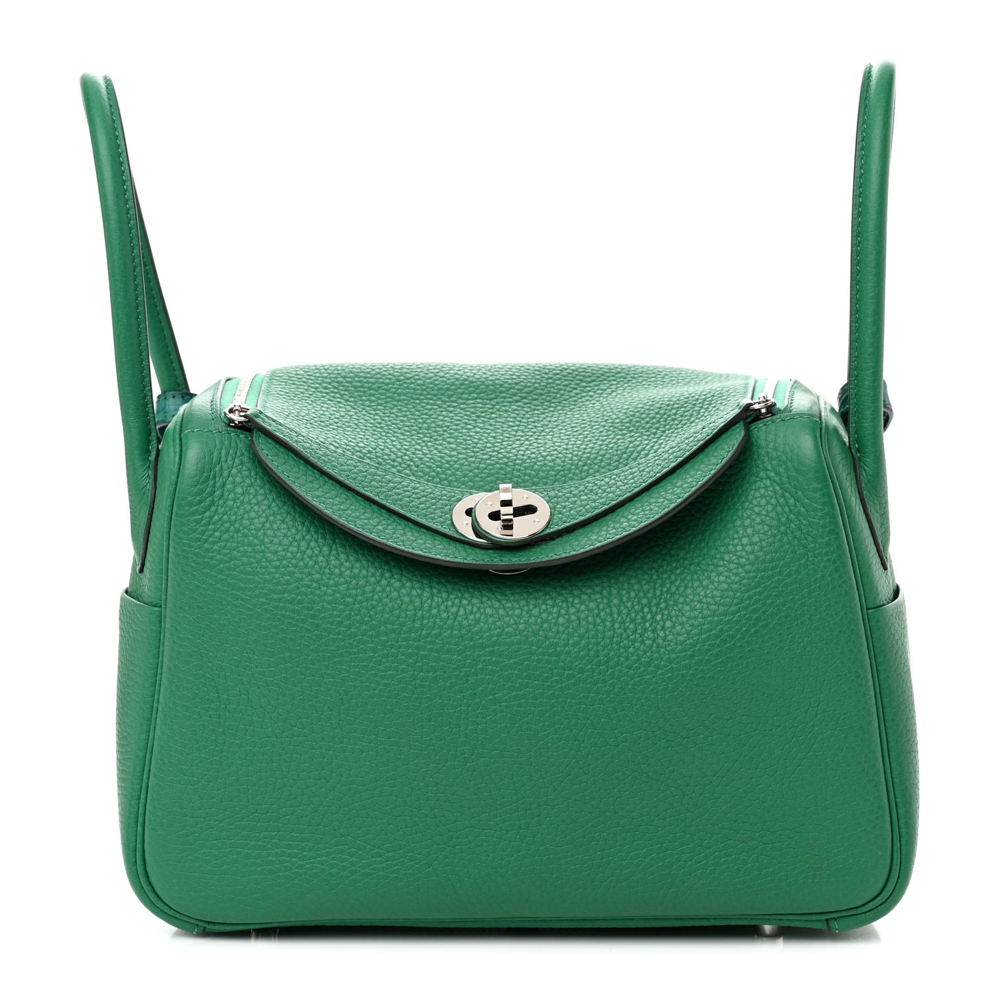 Taurillon Clemence Matte Niloticus Crocodile Touch Lindy 26 Menthe