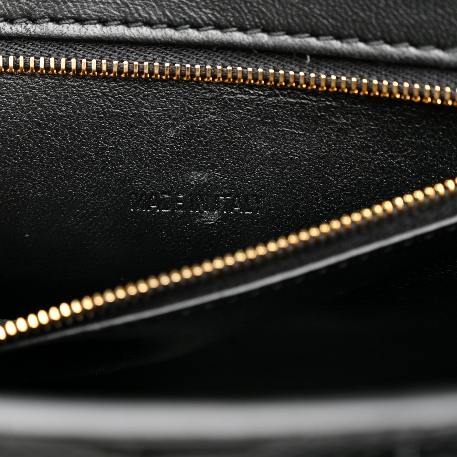 Balenciaga Shiny Calfskin Crocodile Embossed Small Hourglass Top Handle Bag Black 7 of 13
