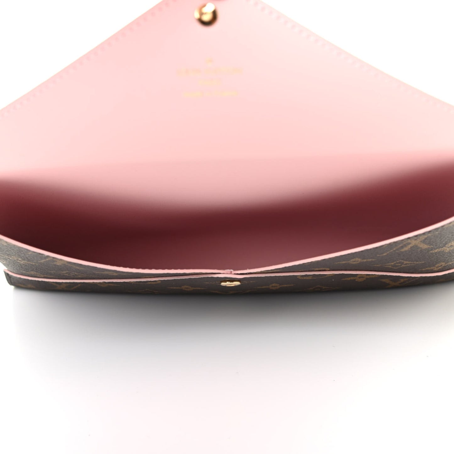 Monogram Large Kirigami Pochette Insert Rose Ballerine
