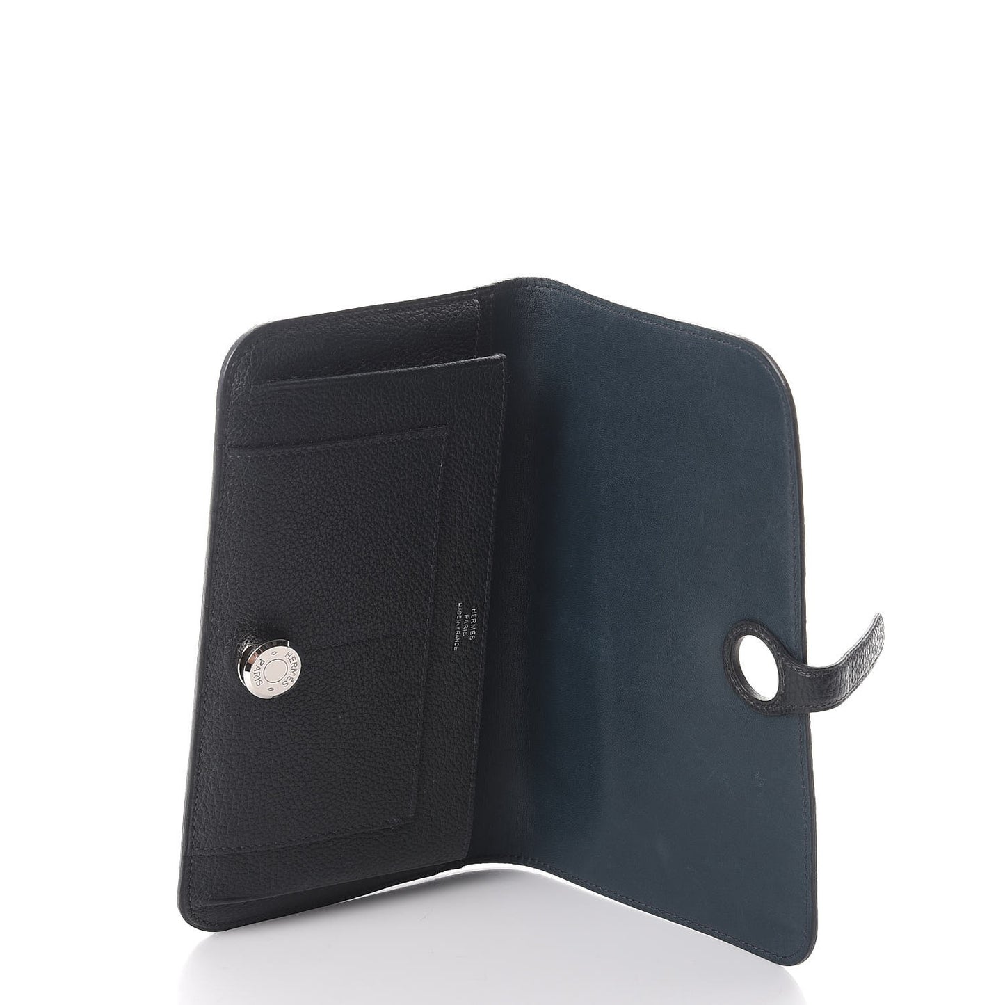 Togo Dogon Duo Wallet Bleu Ocean