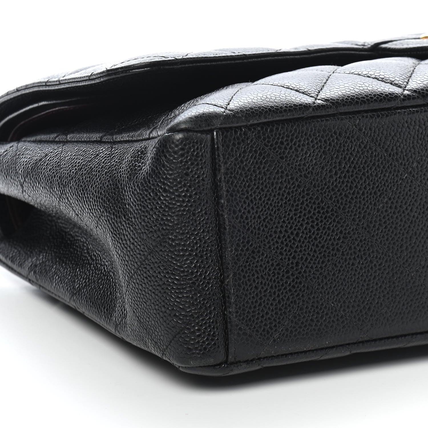 Chanel Caviar Quilted Maxi Double Flap Black 8 of 10