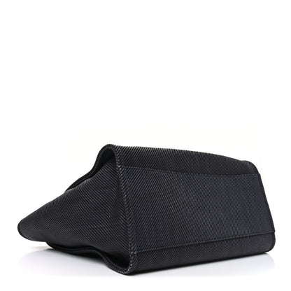 Chanel Mixed Fibers Calfskin Medium Deauville Tote Black 3 of 9