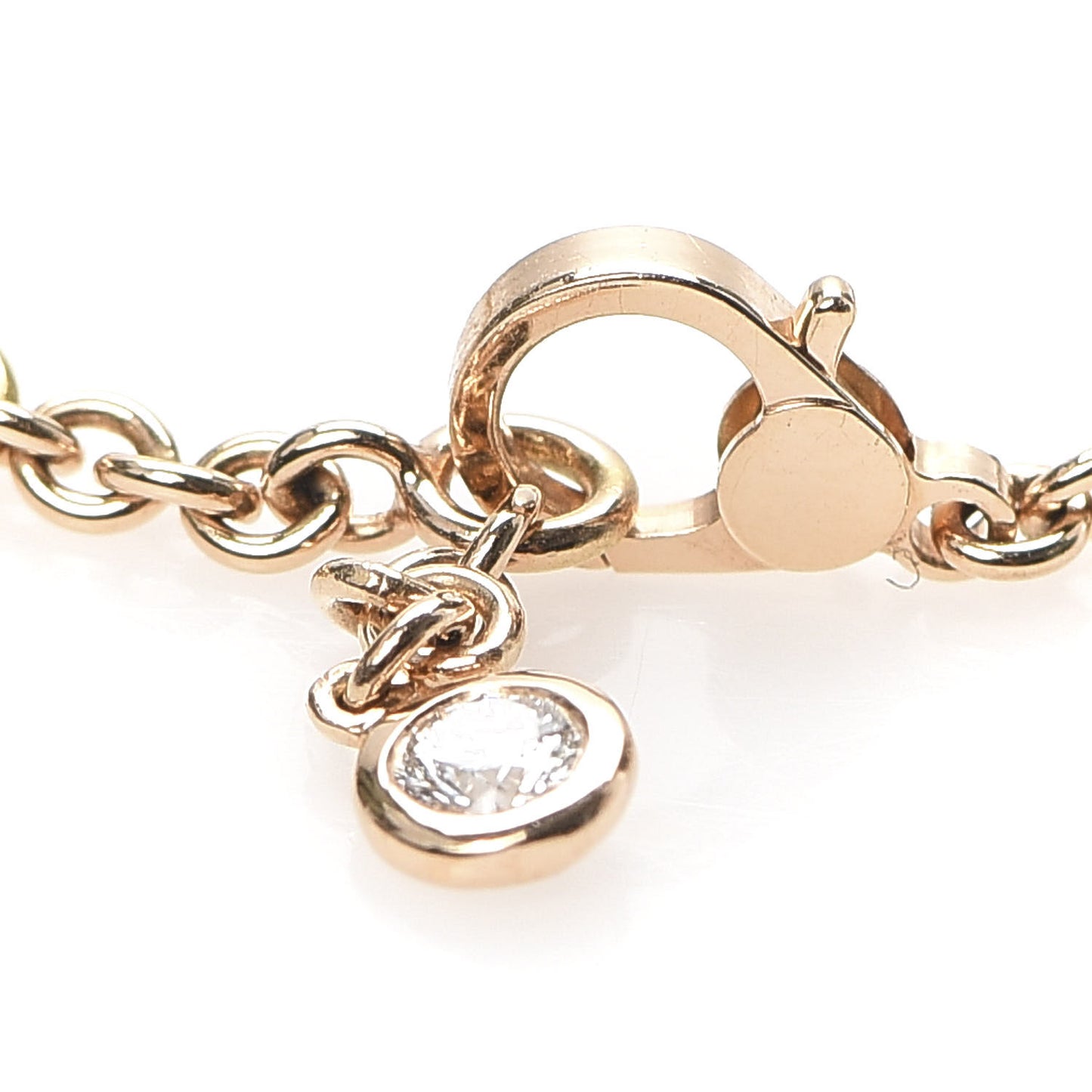 18K Rose Gold Diamond Filet d'Or TPM Bracelet SH