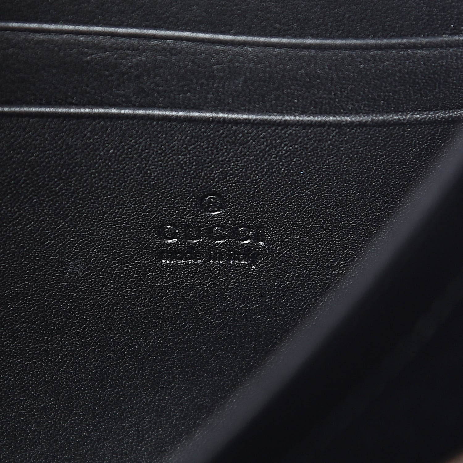 Gucci Velvet Matelasse GG Marmont Chain Wallet Black 6 of 11