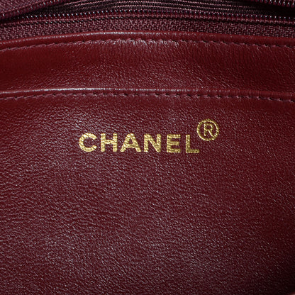 Chanel Lambskin Medium Single Flap Navy 6 of 8