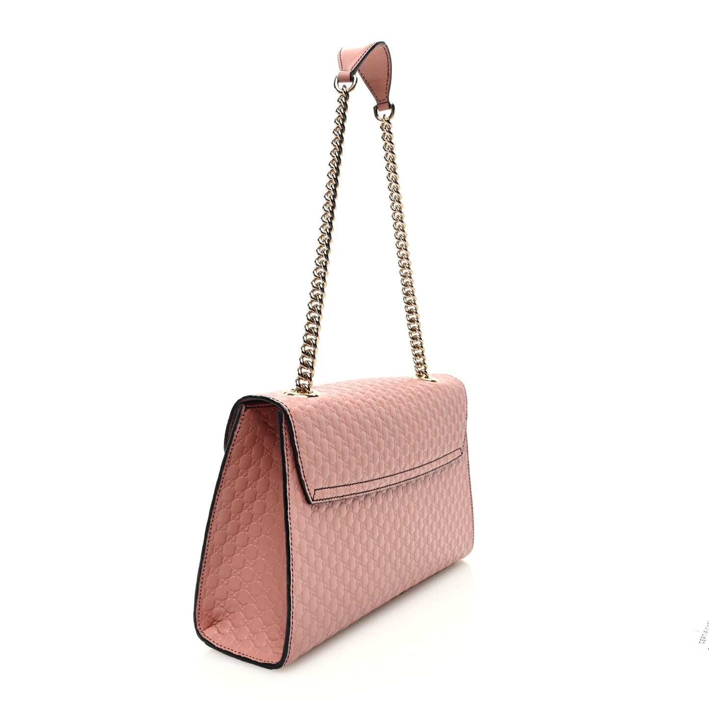 Microguccissima Medium Emily Chain Shoulder Bag Soft Pink