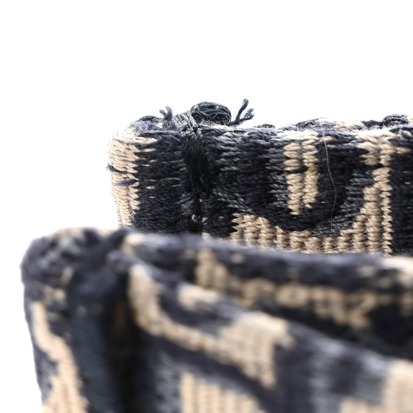 Oblique Medium Book Tote Blue Multicolor