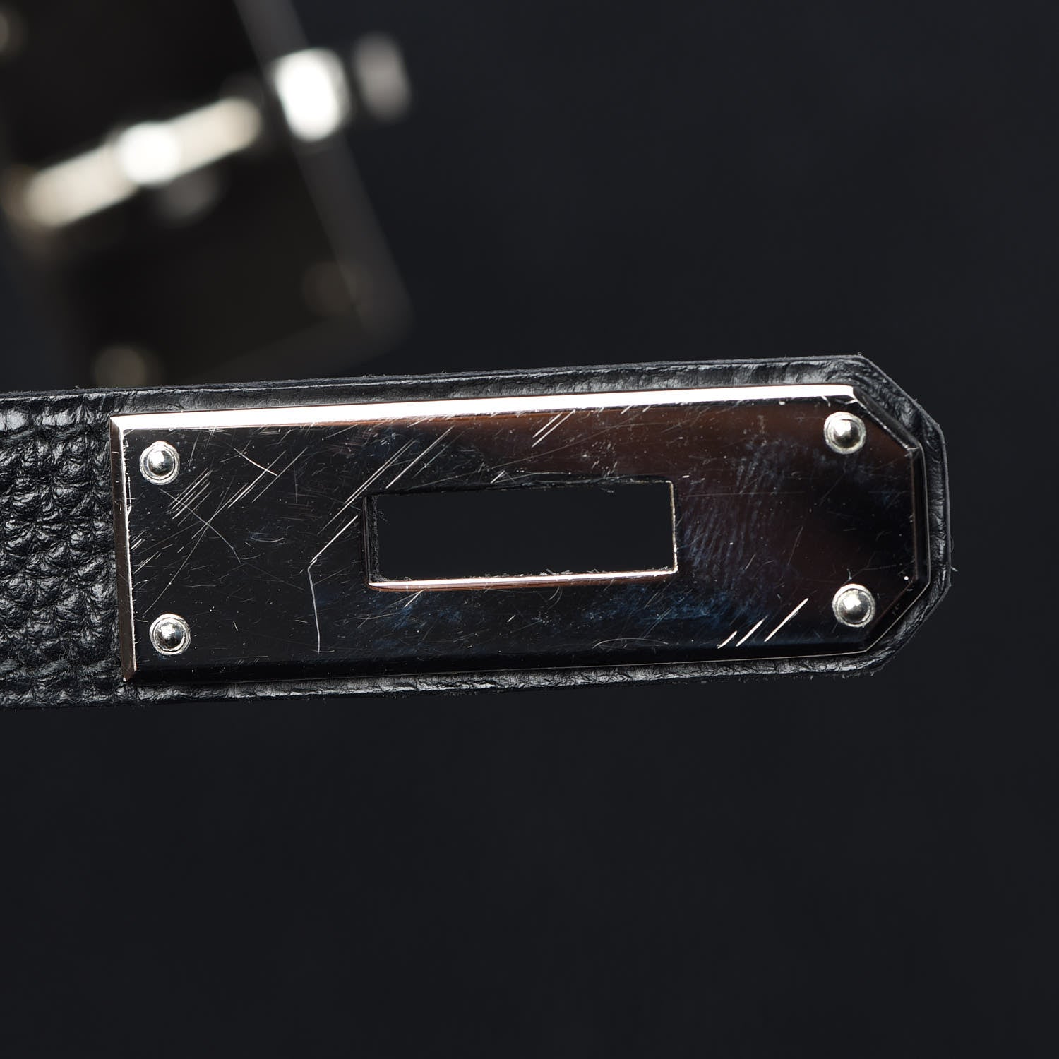 Hermes Togo Kelly Retourne 35 Black 35 of 41