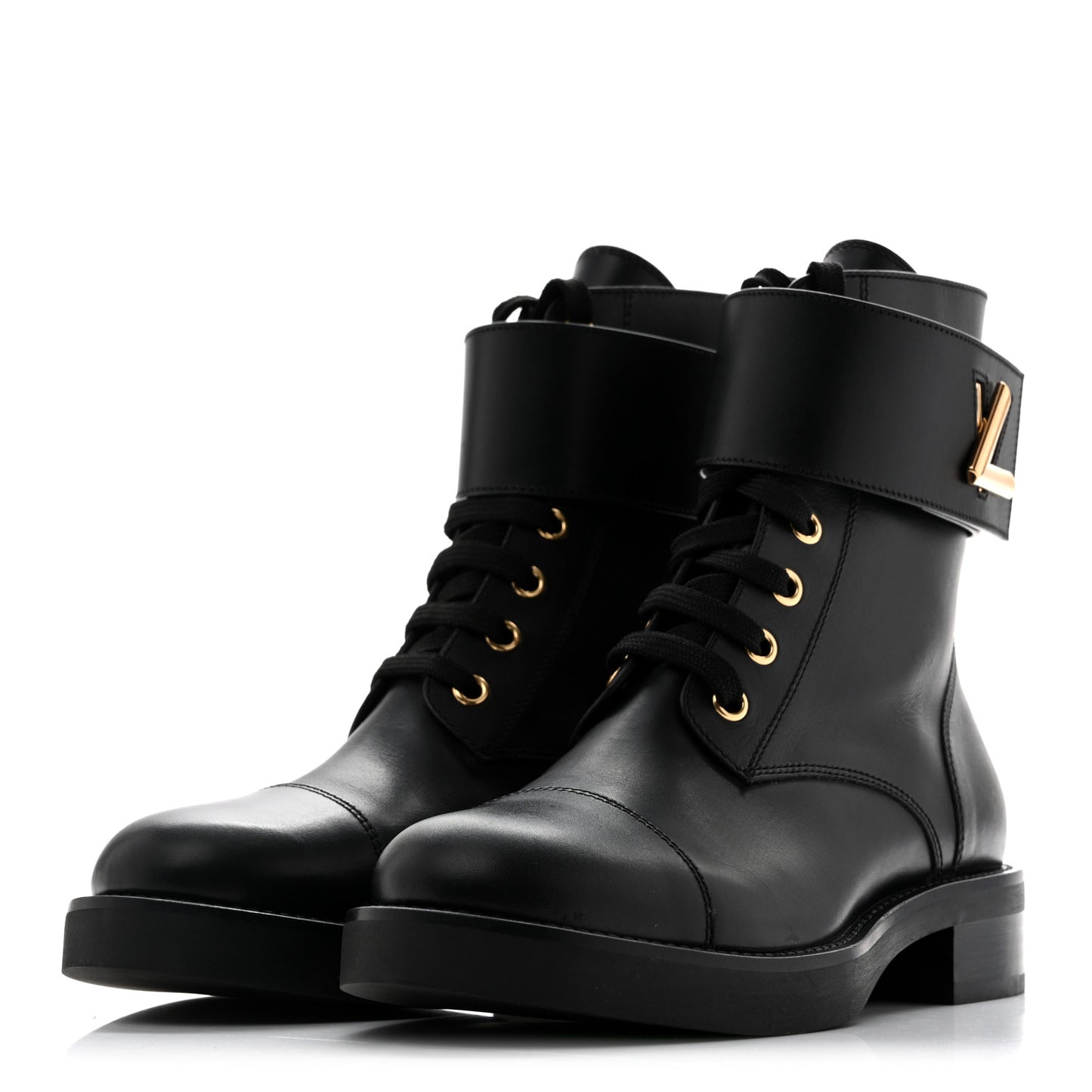 Calfskin Wonderland Ranger Boots 36 Black