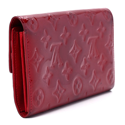Louis Vuitton Vernis Sarah Wallet Pomme D'Amour 3 of 14