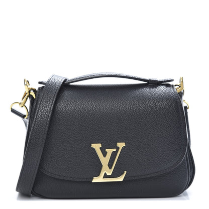 Louis Vuitton Grained Calfskin Vivienne NM Black 1 of 13
