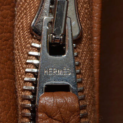 Hermes Taurillon Clemence Jypsiere 28 Gold 12 of 19