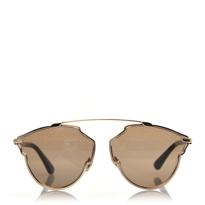 Christian Dior Studded So Real Sunglasses Gold 2 of 8