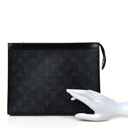 Louis Vuitton Monogram Eclipse Pochette Voyage MM 2 of 10