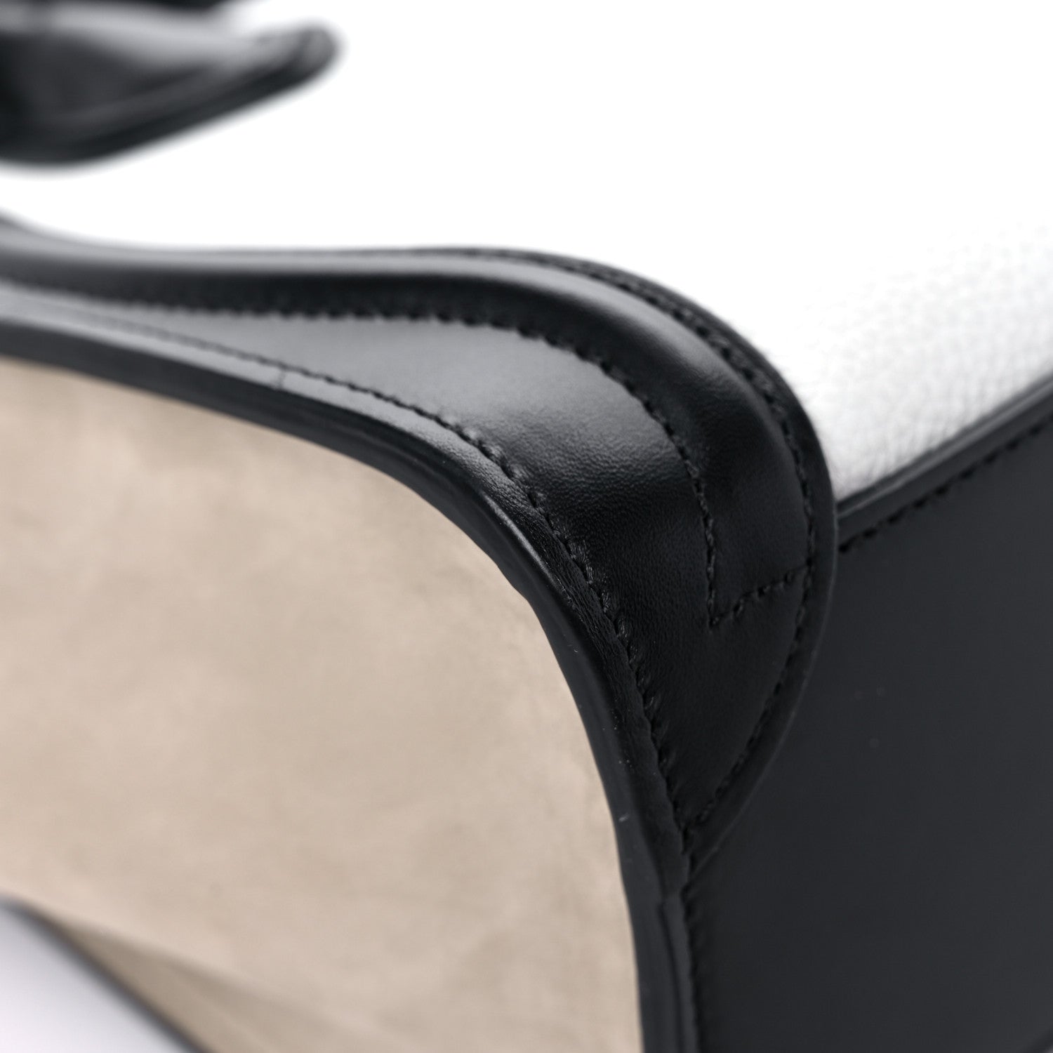 Celine Smooth Drummed Calfskin Nano Tri-Color Luggage White 10 of 13