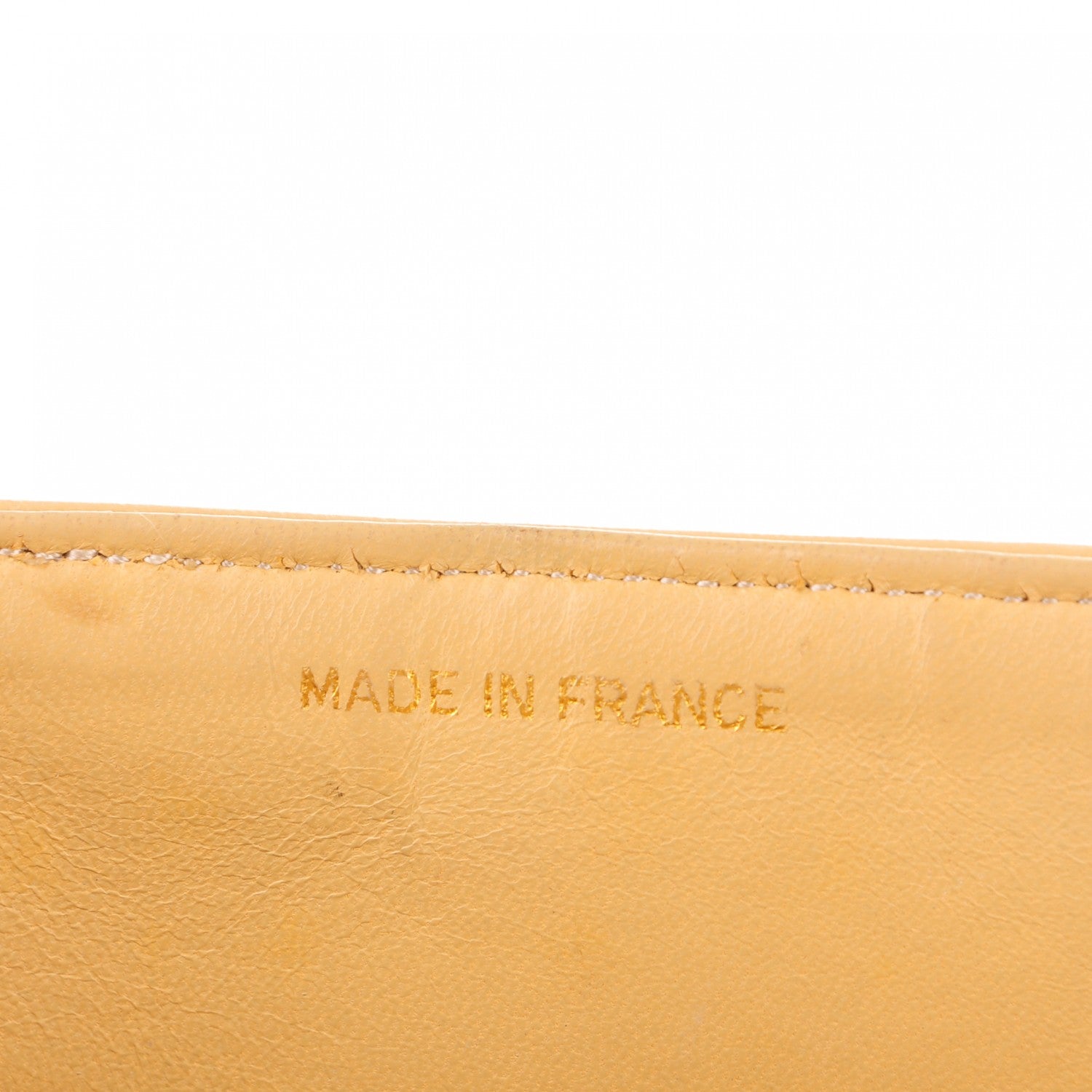 Chanel Lambskin Quilted Medium Double Flap Beige 7 of 13