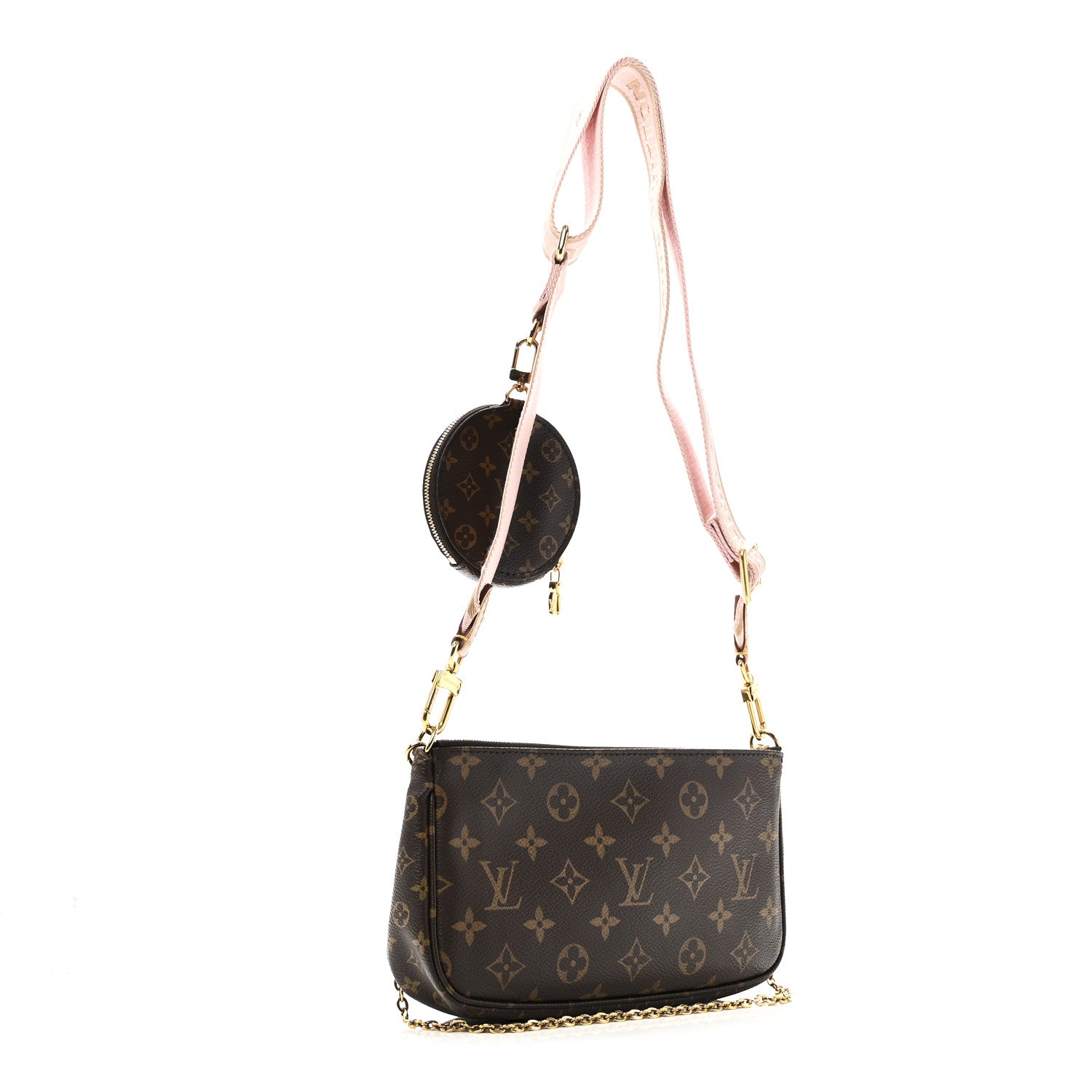 Louis Vuitton Monogram Multi Pochette Accessories Rose Clair 3 of 10
