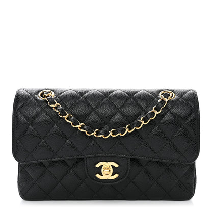 Chanel Caviar Quilted Small Double Flap Black 1 of 10