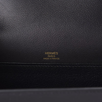 Hermes Evergrain Mini Sac Roulis Black 6 of 9