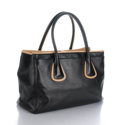 Chanel Lambskin Executive Cerf Shopper Tote Black 3 of 7