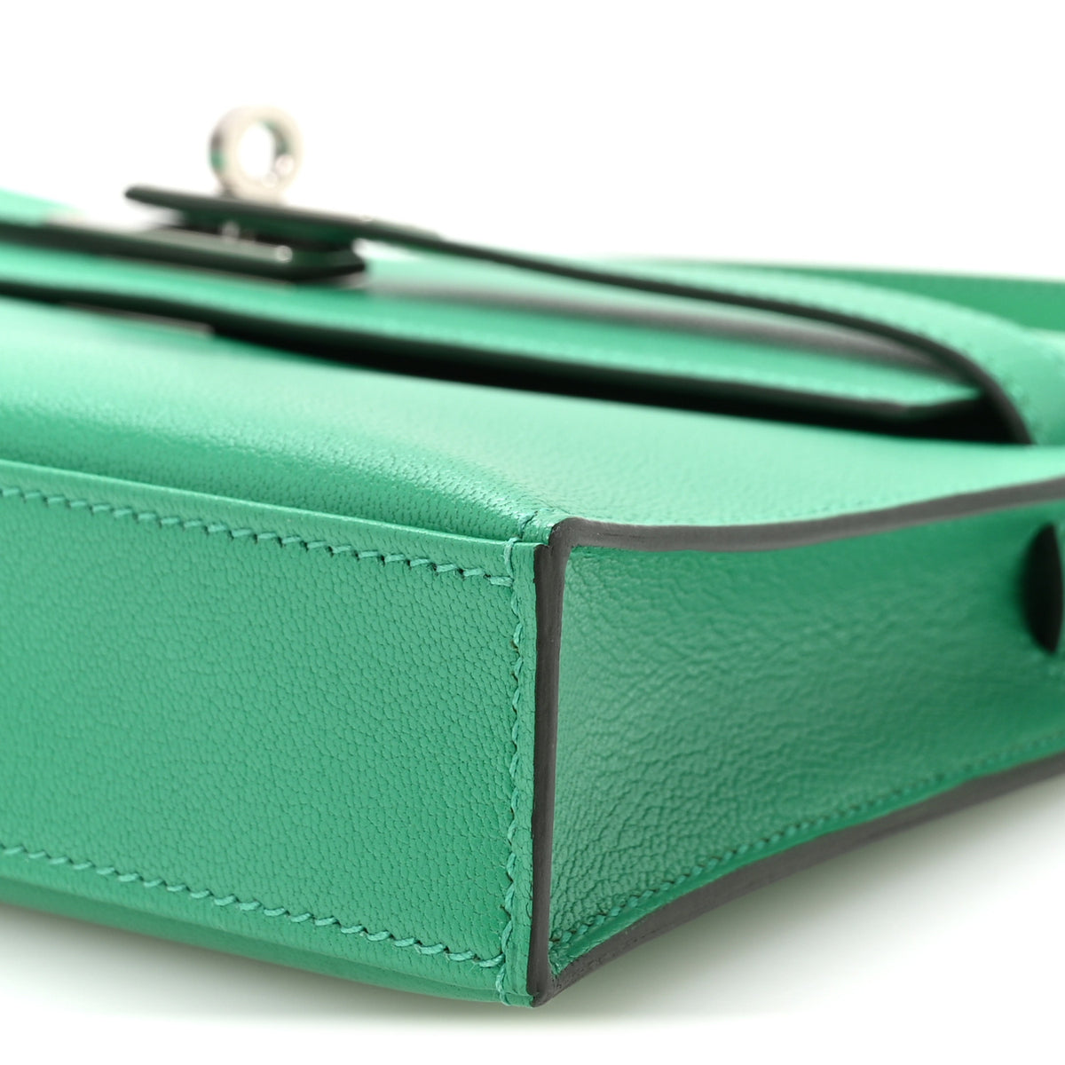 Hermes Chevre Chamkila Kelly Elan Menthe 10 of 12