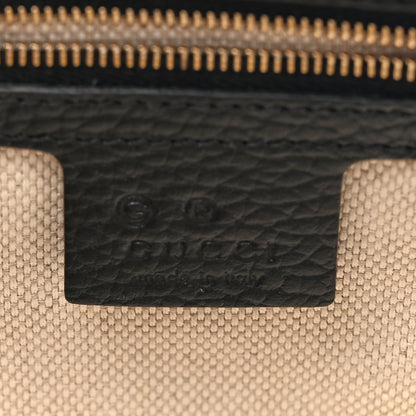 Gucci Dollar Calfskin Medium Soho Top Handle Satchel Black 6 of 10
