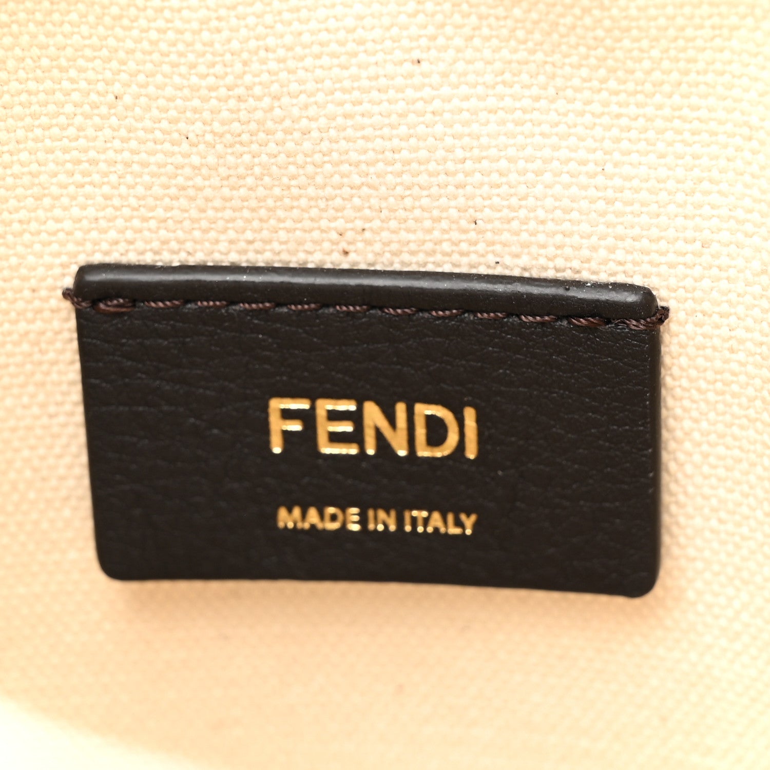Fendi Canvas Vitello Grace F is Fendi FF Multicolor Embroidered Mini Mon Tresor Bucket Bag Grezzo Multicolor Latte 6 of 9