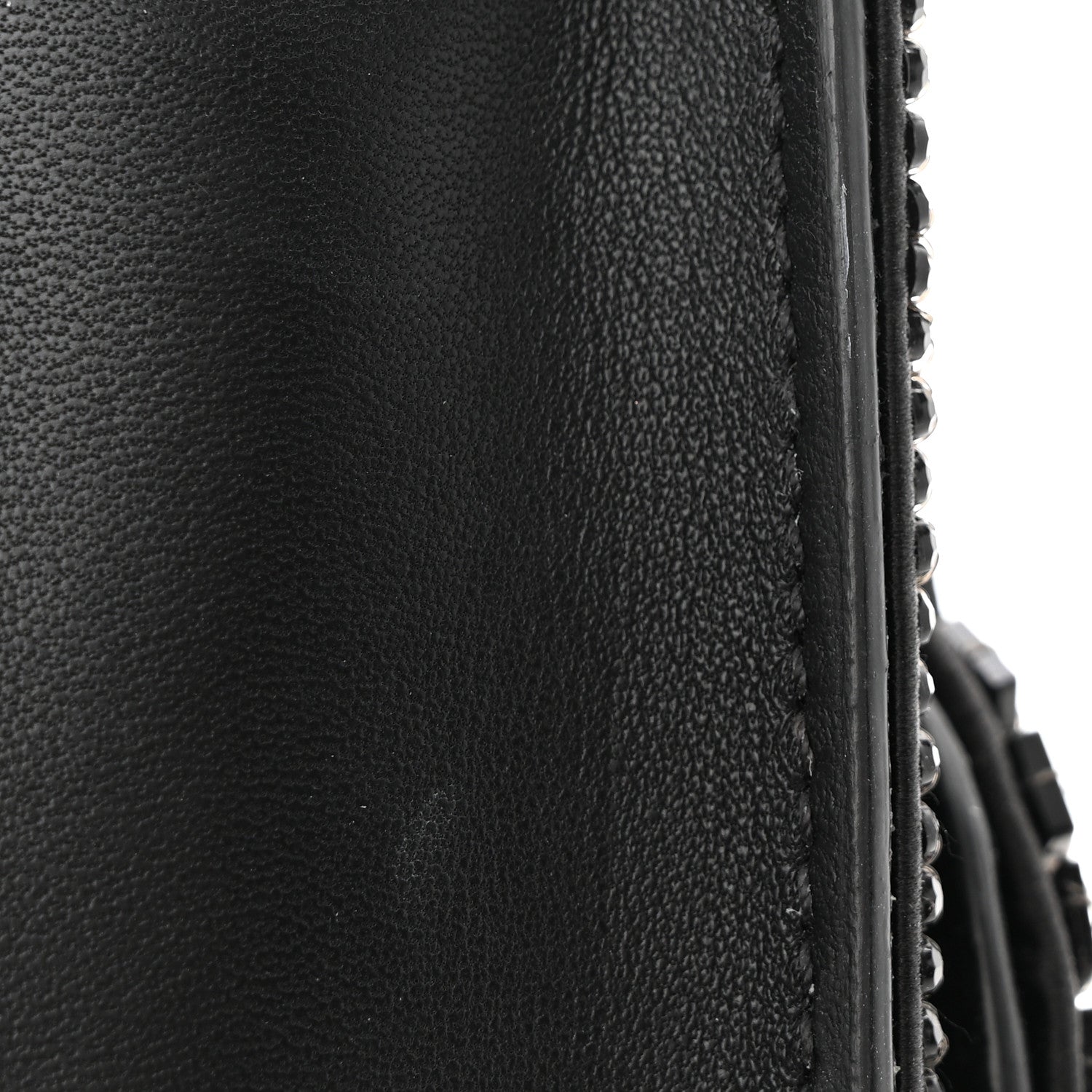 Valentino Garavani Crystal Nappa Monochrome Vlogo Small Loco Shoulder Bag Black 18 of 18