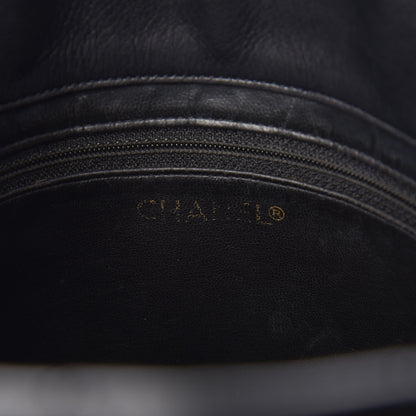 Chanel Calfskin Quilted Large Shoulder Bag Black 6 of 23