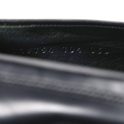 Gucci Calfskin Horsebit Mens Chunky Loafers 10.5 Black 10 of 10