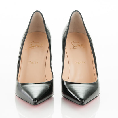 Christian Louboutin Patent Decollete 554 85 Pumps 38.5 Black 2 of 6