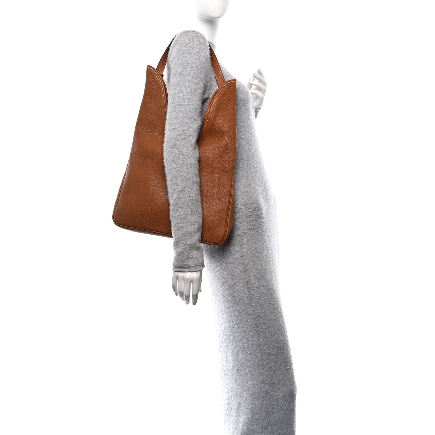 Hermes Taurillon Clemence Massai Cut 32 Gold 2 of 12