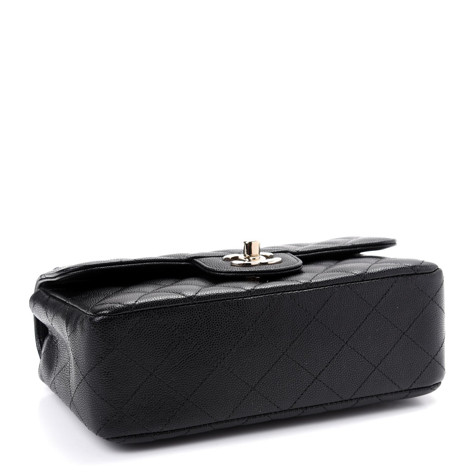Chanel Caviar Quilted Mini Rectangular Flap Black 4 of 10