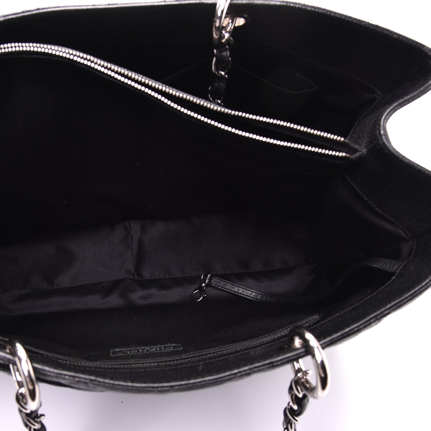 Caviar Quilted XL Grand Shopping Tote GST Black