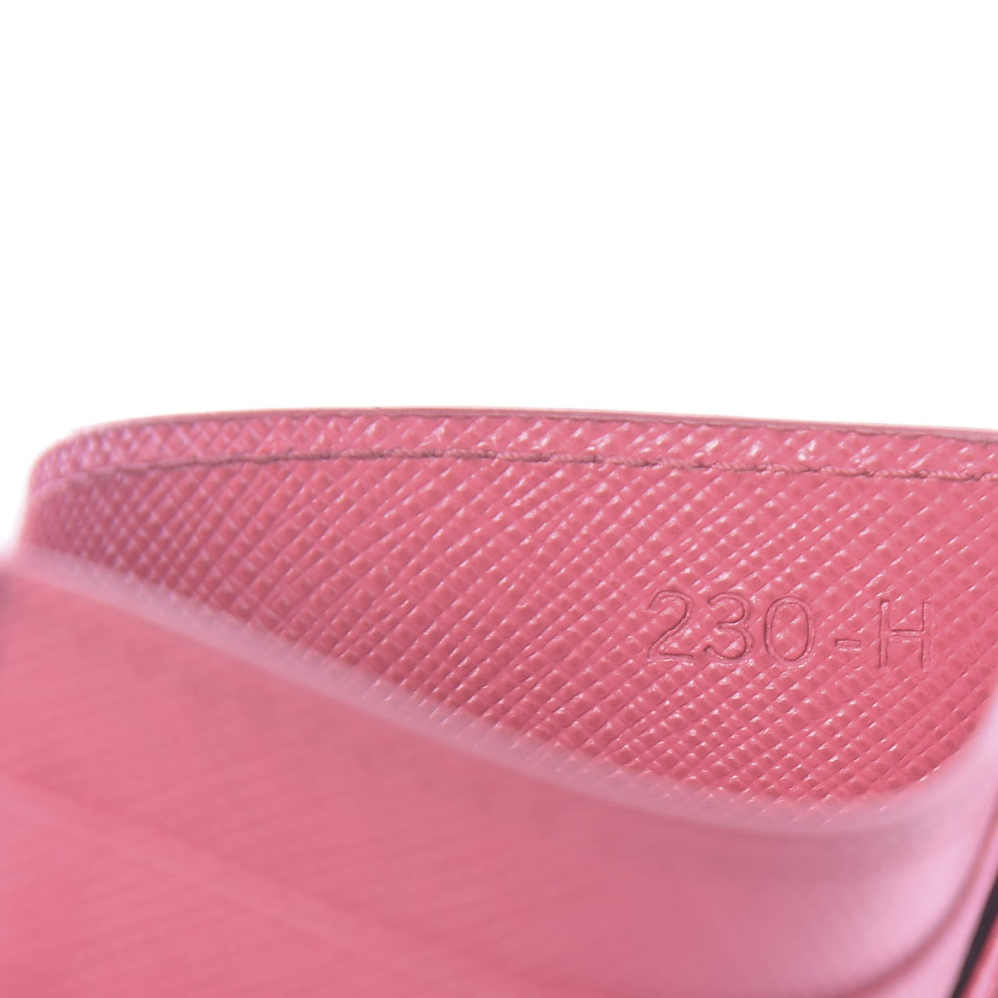 Saffiano Metal Business Card Holder Peonia
