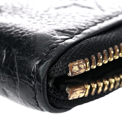 Louis Vuitton Empreinte Clemence Wallet Black 15 of 16