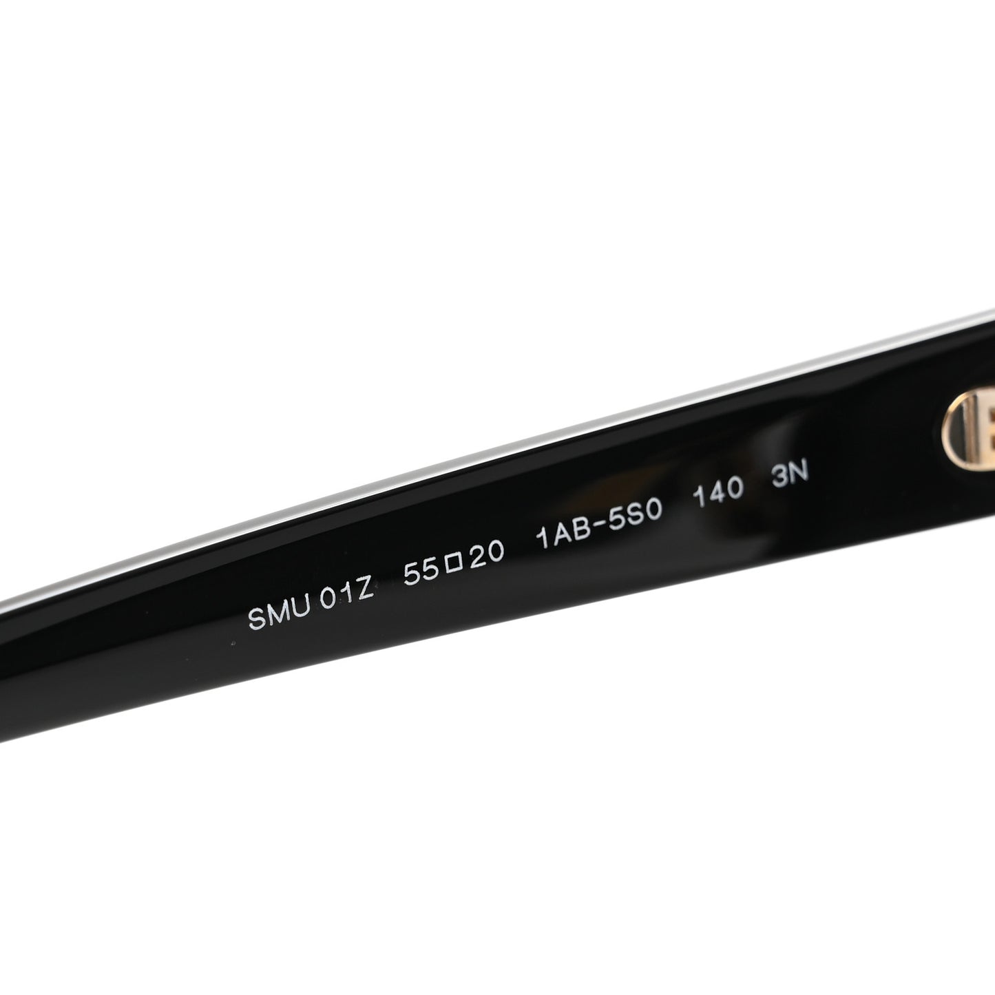 Acetate Sunglasses SMU01Z Black