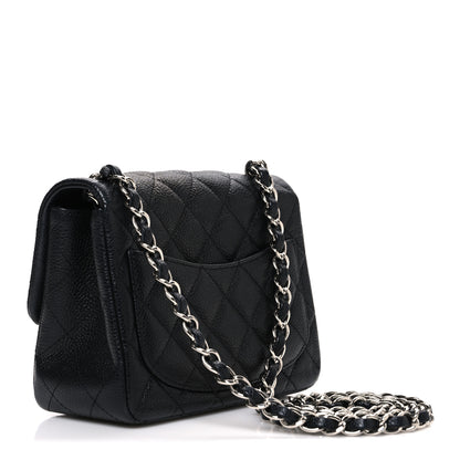 Chanel Caviar Quilted Mini Square Flap Black 3 of 10