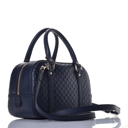 Gucci Soft Microguccissima Small Crossbody Bag Blue 3 of 8